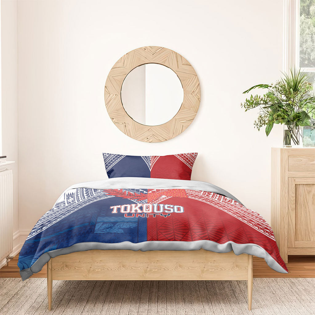 TokoUso Tonga Samoa Brothers Forever Bedding Set Ulafala and Heilala Unity LT7 - Polynesian Pride