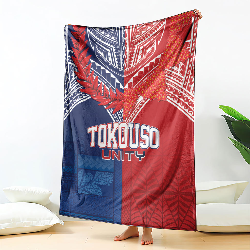 TokoUso Tonga Samoa Brothers Forever Blanket Ulafala and Heilala Unity LT7 - Polynesian Pride