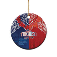TokoUso Tonga Samoa Brothers Forever Ceramic Ornament Ulafala and Heilala Unity LT7 - Polynesian Pride