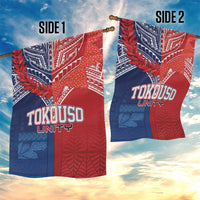 TokoUso Tonga Samoa Brothers Forever Garden Flag Ulafala and Heilala Unity LT7 - Polynesian Pride