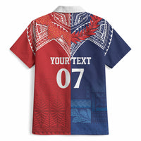 TokoUso Tonga Samoa Brothers Forever Custom Hawaiian Shirt Ulafala and Heilala Unity LT7 - Polynesian Pride