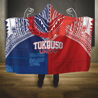 TokoUso Tonga Samoa Brothers Forever Hooded Blanket Ulafala and Heilala Unity LT7 - Polynesian Pride