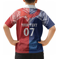 TokoUso Tonga Samoa Brothers Forever Custom Kid Hawaiian Shirt Ulafala and Heilala Unity LT7 - Polynesian Pride