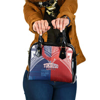 TokoUso Tonga Samoa Brothers Forever Shoulder Handbag Ulafala and Heilala Unity LT7 One Size Red Blue - Polynesian Pride
