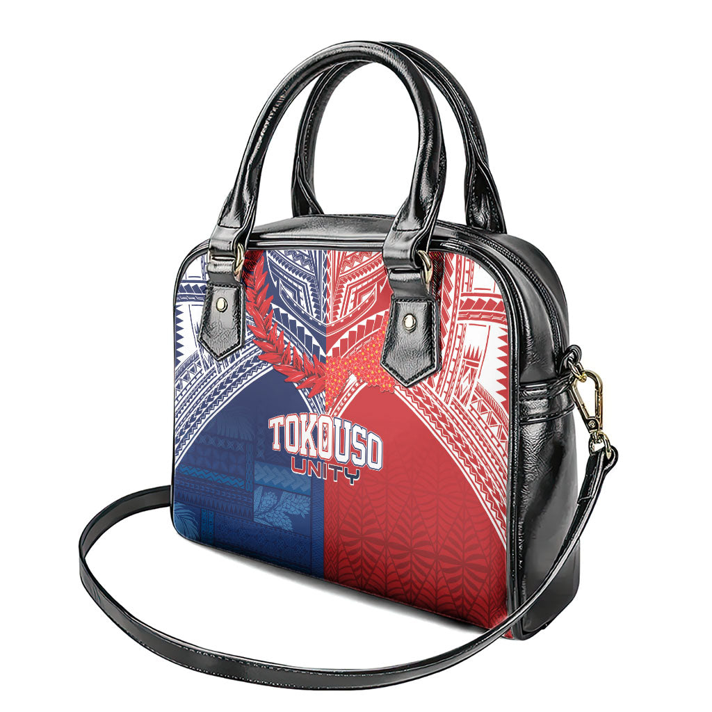 TokoUso Tonga Samoa Brothers Forever Shoulder Handbag Ulafala and Heilala Unity LT7 - Polynesian Pride