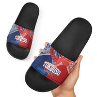 TokoUso Tonga Samoa Brothers Forever Slide Sandals Ulafala and Heilala Unity LT7 - Polynesian Pride