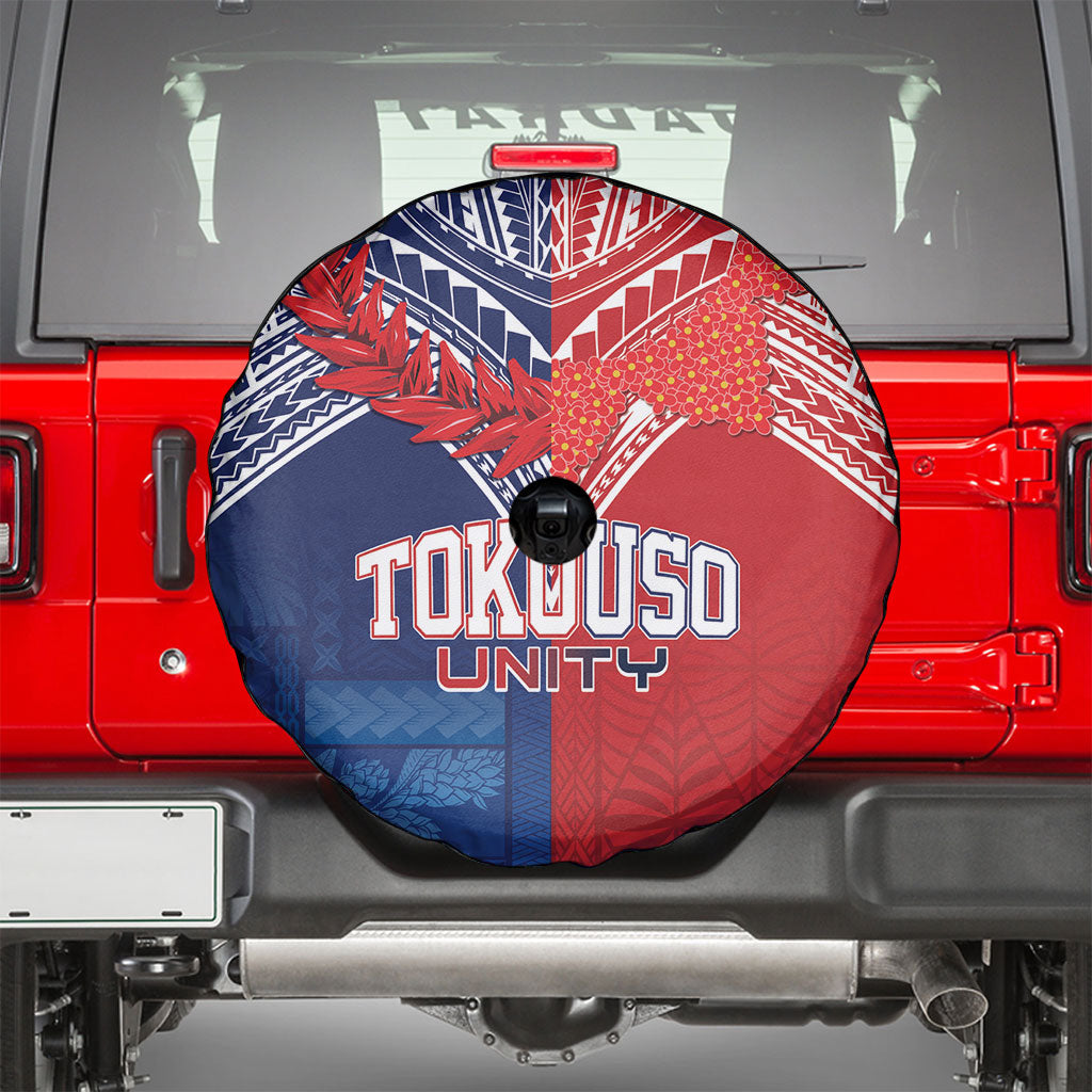 TokoUso Tonga Samoa Brothers Forever Spare Tire Cover Ulafala and Heilala Unity LT7 - Polynesian Pride
