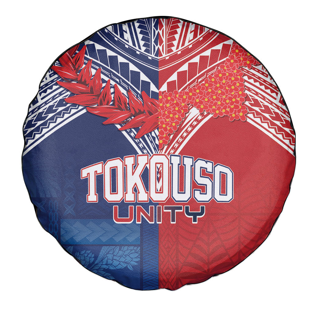 TokoUso Tonga Samoa Brothers Forever Spare Tire Cover Ulafala and Heilala Unity LT7 - Polynesian Pride