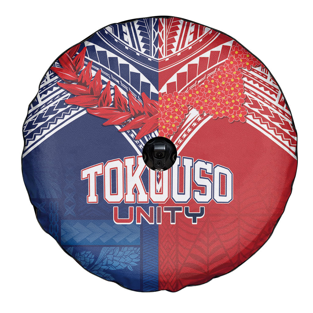 TokoUso Tonga Samoa Brothers Forever Spare Tire Cover Ulafala and Heilala Unity LT7 - Polynesian Pride