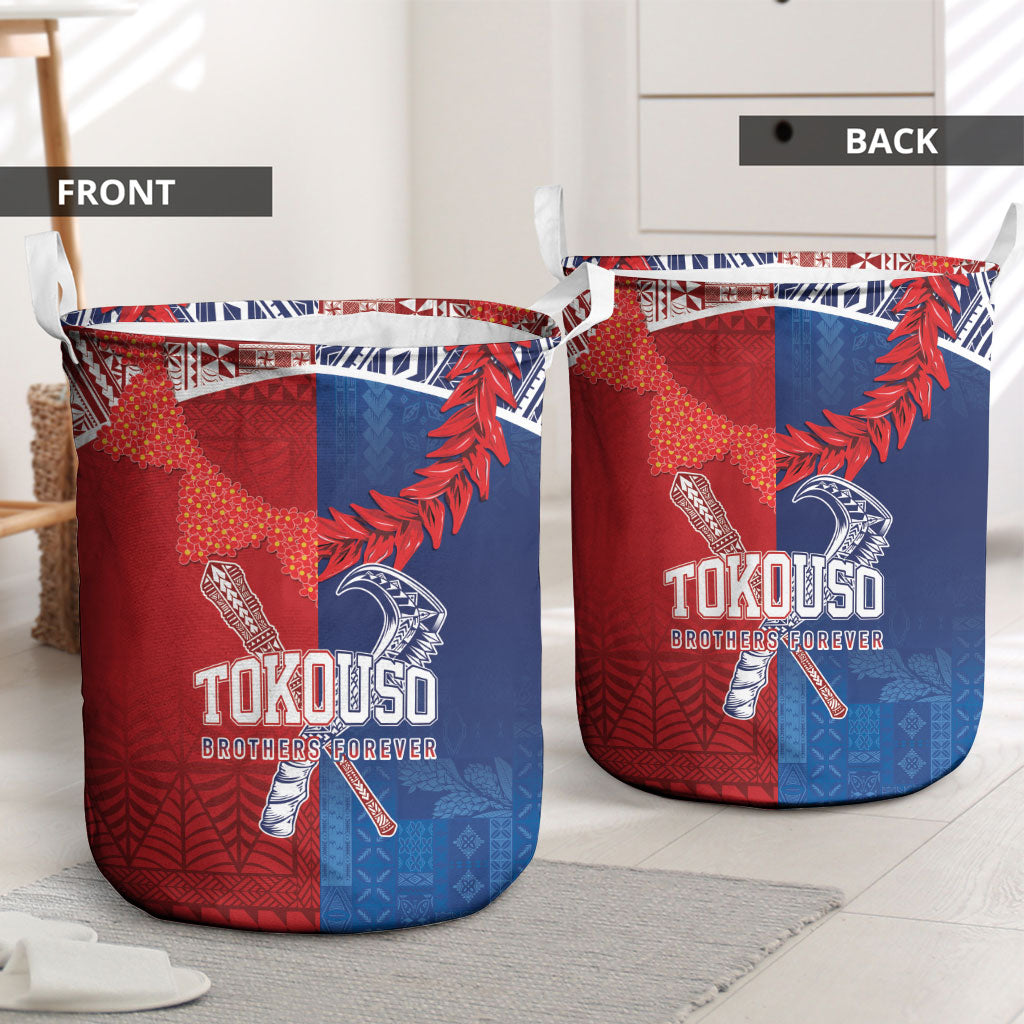 TokoUso Tonga and Samoa Laundry Basket Warriors War Clubs LT7 - Polynesian Pride