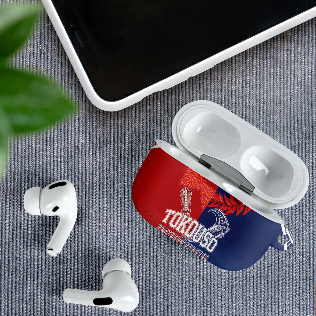 TokoUso Tonga and Samoa AirPods Case Warriors War Clubs LT7 - Polynesian Pride