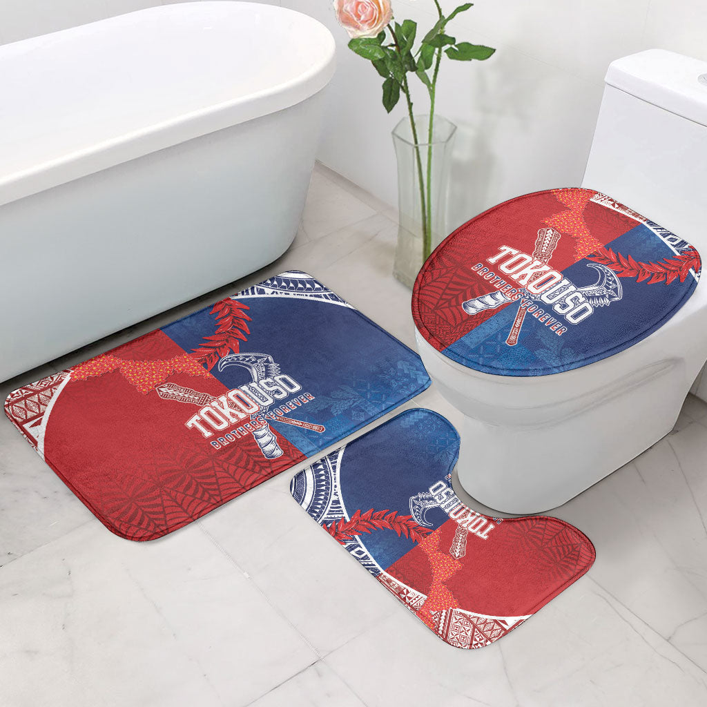 TokoUso Tonga and Samoa Bathroom Set Warriors War Clubs LT7 - Polynesian Pride