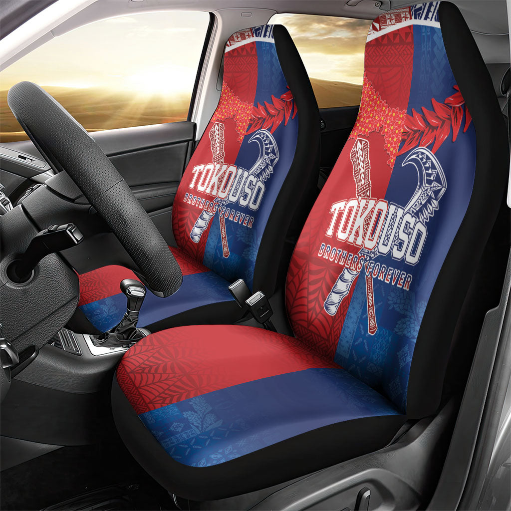 TokoUso Tonga and Samoa Car Seat Cover Warriors War Clubs LT7 - Polynesian Pride