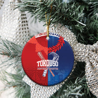 TokoUso Tonga and Samoa Ceramic Ornament Warriors War Clubs LT7 - Polynesian Pride