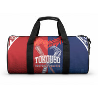 TokoUso Tonga and Samoa Duffle Bag Warriors War Clubs LT7 One size Blue Red - Polynesian Pride