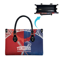 TokoUso Tonga and Samoa Leather Bag Warriors War Clubs LT7 - Polynesian Pride