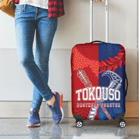 TokoUso Tonga and Samoa Luggage Cover Warriors War Clubs LT7 - Polynesian Pride