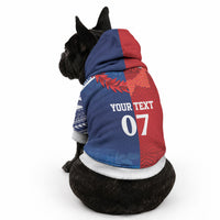 TokoUso Custom Tonga and Samoa Pet Hoodie Warriors War Clubs LT7 - Polynesian Pride