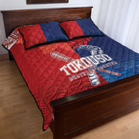 TokoUso Tonga and Samoa Quilt Bed Set Warriors War Clubs LT7 - Polynesian Pride