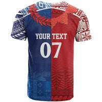 TokoUso Custom Tonga and Samoa T Shirt Warriors War Clubs LT7 - Polynesian Pride