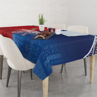 TokoUso Tonga and Samoa Tablecloth Warriors War Clubs