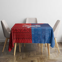 TokoUso Tonga and Samoa Tablecloth Warriors War Clubs
