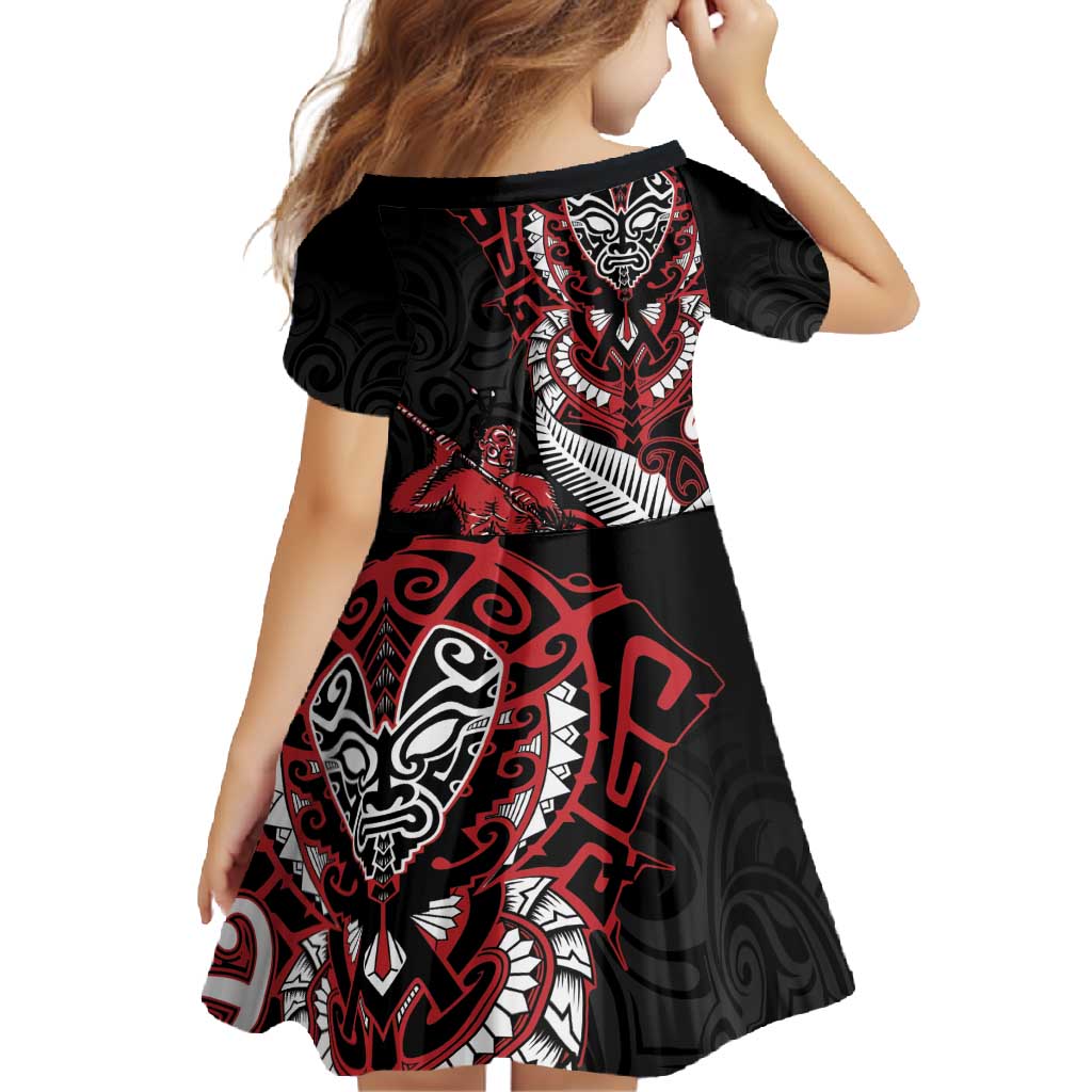 Aotearoa Toitu Te Tiriti Family Matching Off Shoulder Maxi Dress and Hawaiian Shirt Whakairo Wheku LT7 - Polynesian Pride