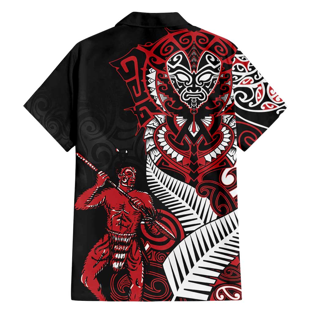 Aotearoa Toitu Te Tiriti Family Matching Puletasi and Hawaiian Shirt Whakairo Wheku LT7 - Polynesian Pride