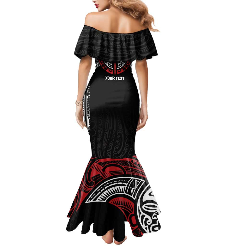 Aotearoa Maori Personalized Family Matching Mermaid Dress and Hawaiian Shirt Toitu Te Tiriti Ake! Ake! Ake! LT7 - Polynesian Pride
