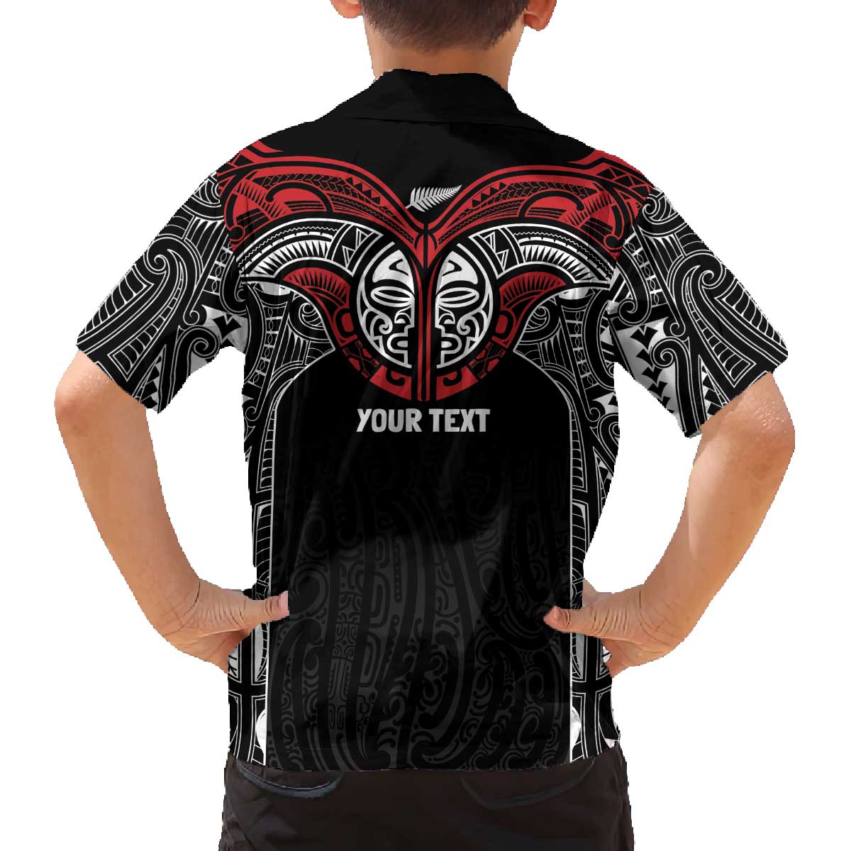 Aotearoa Maori Personalized Family Matching Off The Shoulder Long Sleeve Dress and Hawaiian Shirt Toitu Te Tiriti Ake! Ake! Ake! LT7 - Polynesian Pride
