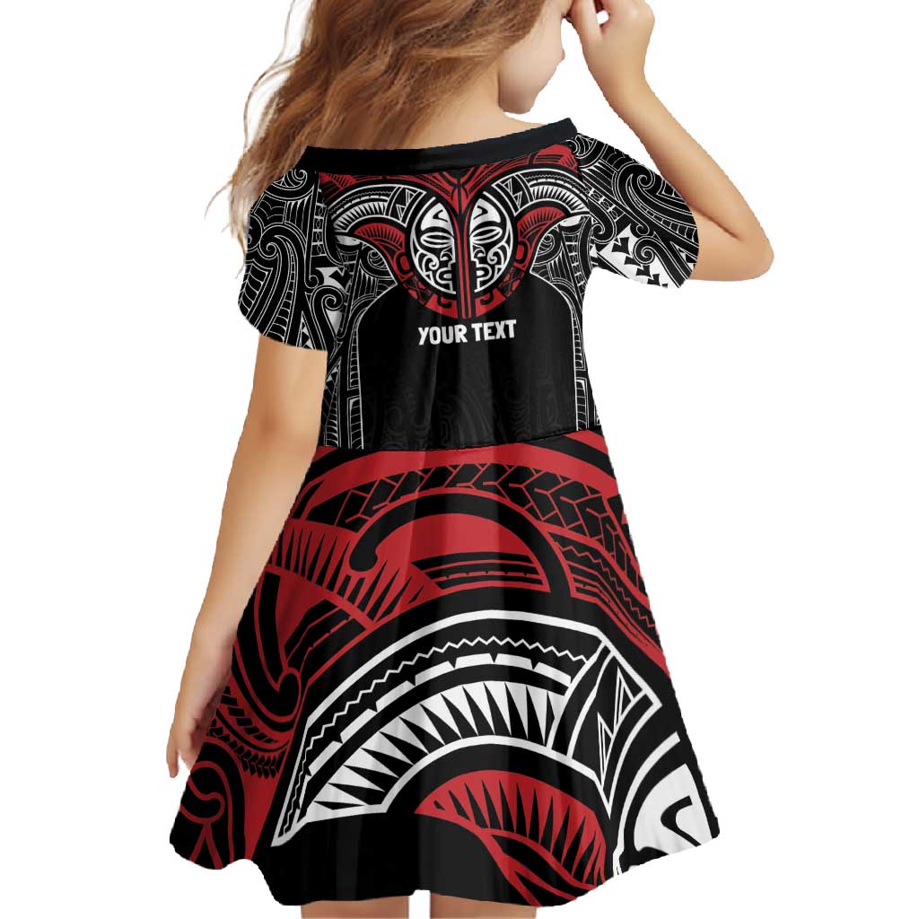 Aotearoa Maori Personalized Family Matching Tank Maxi Dress and Hawaiian Shirt Toitu Te Tiriti Ake! Ake! Ake! LT7 - Polynesian Pride