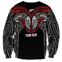Aotearoa Maori Personalized Sweatshirt Toitu Te Tiriti Ake! Ake! Ake!