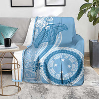 Micronesia FSM Blanket Shark and Manta Classic Style