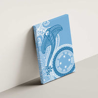 Micronesia FSM Canvas Wall Art Shark and Manta Classic Style