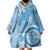 Micronesia FSM Wearable Blanket Hoodie Shark and Manta Classic Style