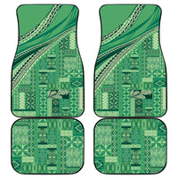 Pasifika Women's Day - Samoa Siapo Malu Tattoo Inspired Car Mats Jade