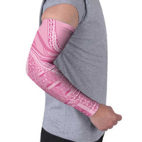 Pasifika Women's Day - Samoa Siapo Malu Tattoo Inspired Arm Sleeves Pink