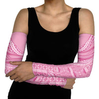 Pasifika Women's Day - Samoa Siapo Malu Tattoo Inspired Arm Sleeves Pink
