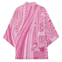 Pasifika Women's Day - Samoa Siapo Malu Tattoo Inspired Kimono Pink