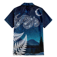 New Zealand Matariki Family Matching Mermaid Dress and Hawaiian Shirt Starry Night Style LT7 - Polynesian Pride