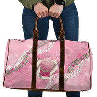 Hawaii Maui Island Flowers Lei Travel Bag Lokelani Rose Pink