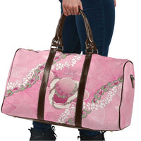 Hawaii Maui Island Flowers Lei Travel Bag Lokelani Rose Pink