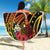 Personalized Milne Bay Beach Blanket PNG Lime Pot with Oro Tapa