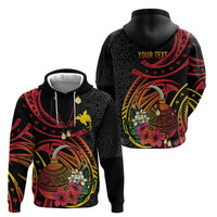 Personalized Milne Bay Hoodie PNG Lime Pot with Oro Tapa