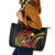 Personalized Milne Bay Leather Tote Bag PNG Lime Pot with Oro Tapa