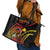 Personalized Milne Bay Leather Tote Bag PNG Lime Pot with Oro Tapa