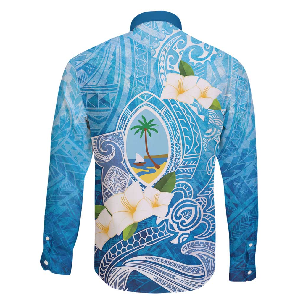 Hafa Adai Guam Chamorro Personalized Family Matching Summer Maxi Dress and Hawaiian Shirt Ocean Blue Latte Stone with Guasali - Polynesian Pride