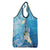 Hafa Adai Guam Chamorro Personalized Grocery Bag Ocean Blue Latte Stone with Guasali - Polynesian Pride