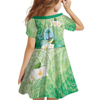 Hafa Adai Guam Chamorro Personalized Family Matching Summer Maxi Dress and Hawaiian Shirt Summer Green Latte Stone with Guasali LT7 - Polynesian Pride