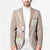 Polynesian Vintage Floral Blazer Beige Motifs - Polynesian Pride